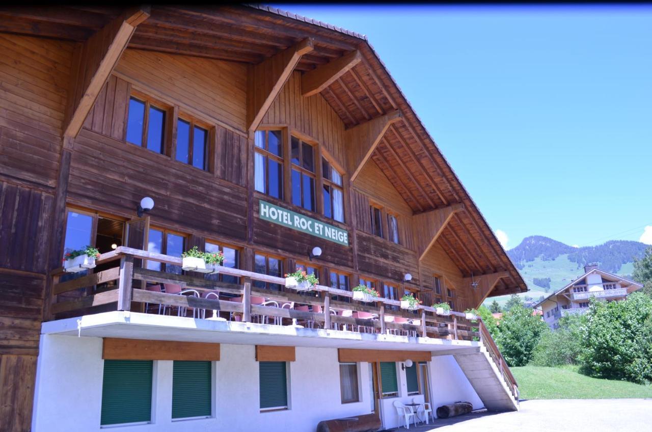 Hotel Roc Et Neige Chateau-d'Oex Zewnętrze zdjęcie